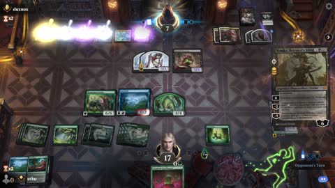 Watch MTG Arena Video Replay - Simic Midrange by utku VS Orzhov Midrange by duxnox - Standard Ranked