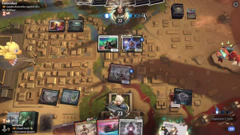 Watch MTG Arena Video Replay - Najeela, the Blade-Blossom by saitama VS Amalia Benavides Aguirre by Emberdust - Historic Brawl