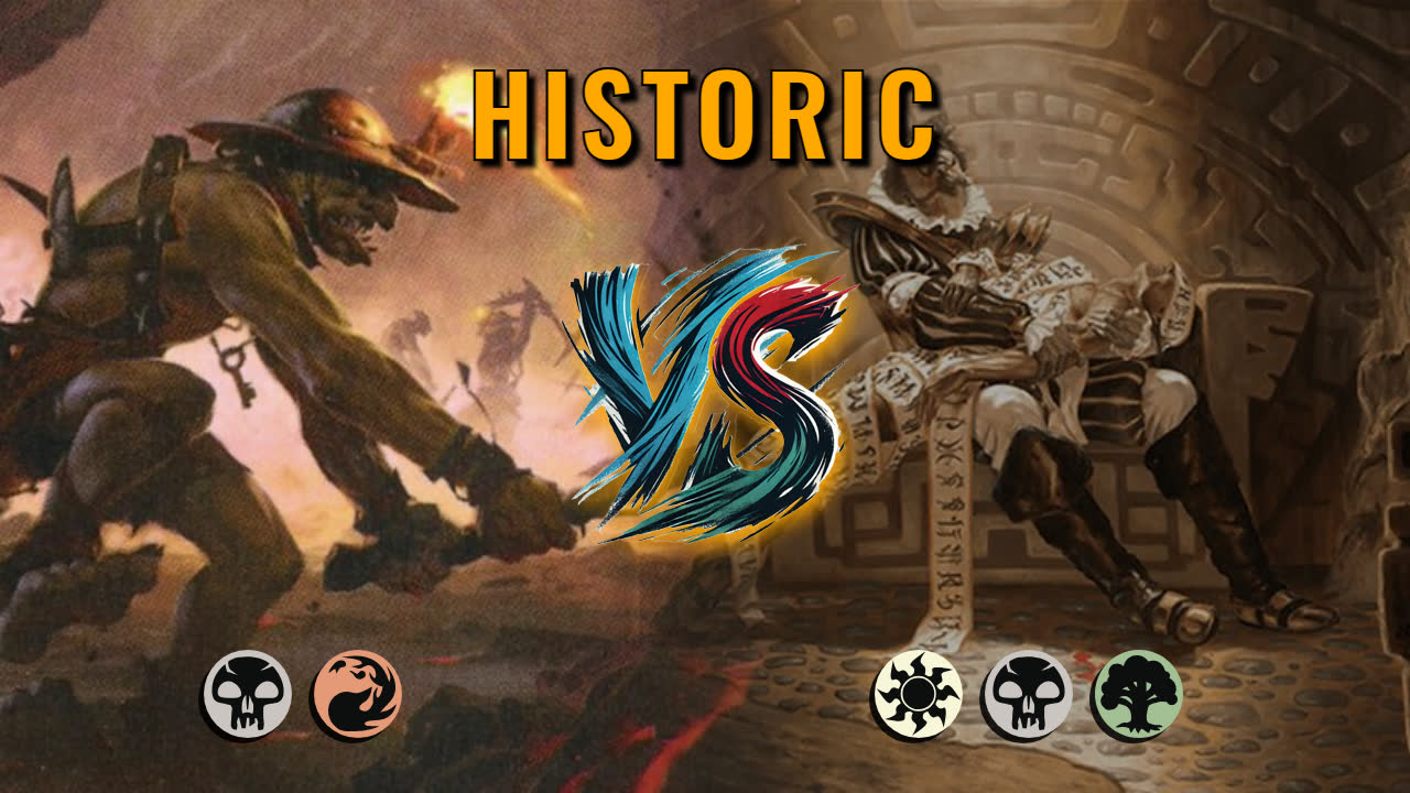 Watch MTG Arena Historic Video - Rakdos Aggro by CunicoliGoblin VS Abzan Aggro by siren - ee3112