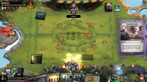 Watch MTG Arena Video Replay - A-Soul of Windgrace by saitama VS Muldrotha, the Gravetide by Flashfan2 - Historic Brawl