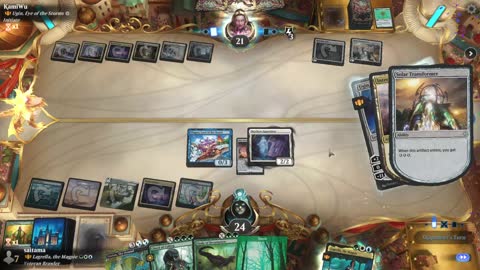 Watch MTG Arena Video Replay - Lagrella, the Magpie by saitama VS Ugin, Eye of the Storms by KamiWu - Historic Brawl