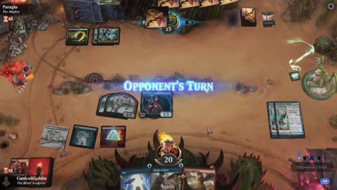 Watch MTG Arena Video Replay - Izzet Control by CunicoliGoblin VS Jund Midrange by Pataglu - Alchemy Event