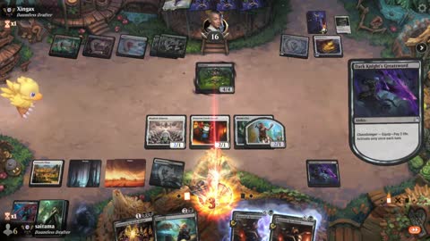 Watch MTG Arena Video Replay - Esper Midrange by saitama VS 5 Color Midrange by Xingax - Premier Draft