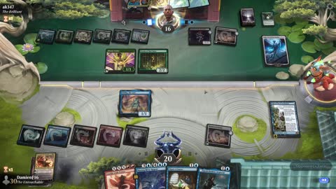 Watch MTG Arena Video Replay - Grixis Midrange by DamienF16 VS Sultai Midrange by ak347 - Chromatic Cube Draft