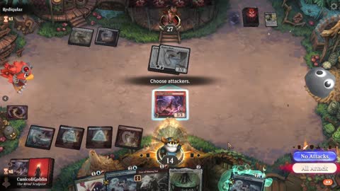 Watch MTG Arena Video Replay - Izzet Midrange by CunicoliGoblin VS Orzhov Aggro by Rediqulaz - Standard Play