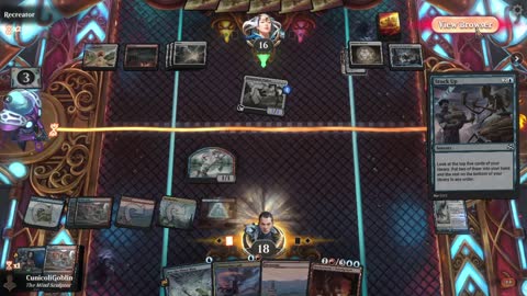 Watch MTG Arena Video Replay - Izzet Midrange by CunicoliGoblin VS Boros Aggro by Recreator - Alchemy Event