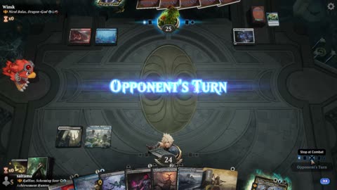 Watch MTG Arena Video Replay - Raffine, Scheming Seer by saitama VS Nicol Bolas, Dragon-God by Winsk - Historic Brawl