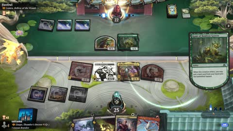 Watch MTG Arena Video Replay - Zurgo, Thunder's Decree by saitama VS Lumra, Bellow of the Woods by FireOwl - Historic Brawl