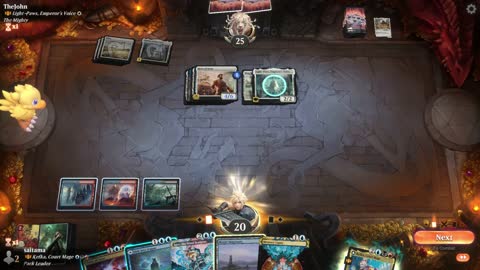 Watch MTG Arena Video Replay - Kefka, Court Mage // Kefka, Ruler of Ruin by saitama VS Light-Paws, Emperor's Voice by TheJohn - Historic Brawl
