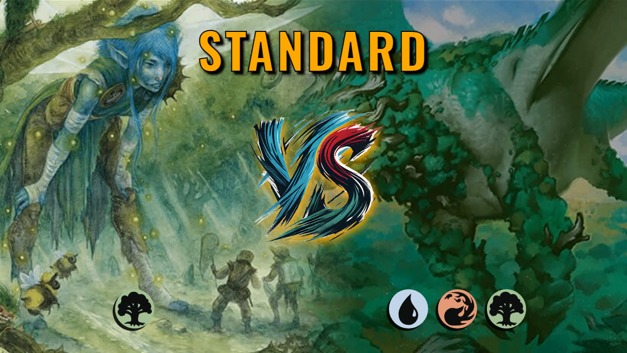 Watch MTG Arena Standard Video - Mono Green Aggro by utku VS Temur Midrange by TheMagicianKid - f6c693