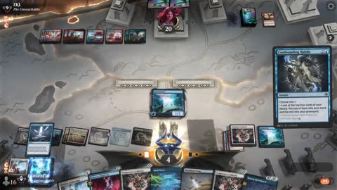Watch MTG Arena Video Replay - Azorius Midrange by DamienF16 VS Izzet Aggro by ZKL - Standard Traditional Ranked
