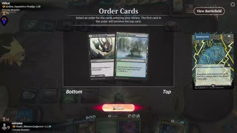 Watch MTG Arena Video Replay - Nashi, Illusion Gadgeteer by saitama VS Kellan, Inquisitive Prodigy // Tail the Suspect by tMkai - Historic Brawl