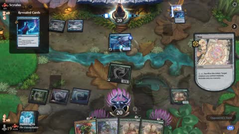 Watch MTG Arena Video Replay - Temur Midrange by DamienF16 VS Dimir Aggro by Scytalus - Traditional Standard Ranked