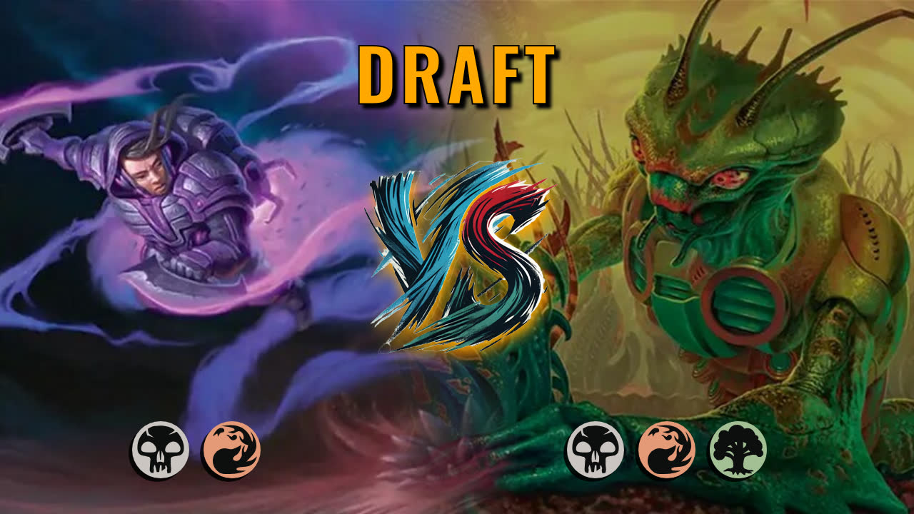 Watch MTG Arena Draft Video - Rakdos Midrange by DamienF16 VS Jund Aggro by Pietart - 490621