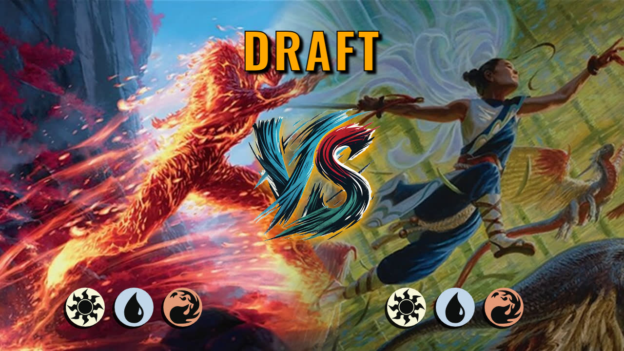 Watch MTG Arena Draft Video - Jeskai Midrange by Numbskull VS Jeskai Aggro by godzilla - fac1be