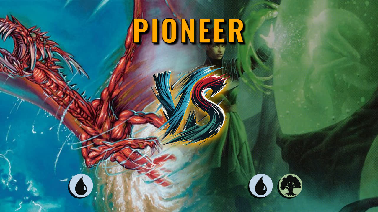 Watch MTG Arena Pioneer Video - Mono Blue Midrange by Nicole VS Simic Aggro by back - 681154