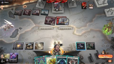 Watch MTG Arena Video Replay - Orzhov Midrange by Numbskull VS Izzet Aggro by Dracx - Traditional Standard Ranked