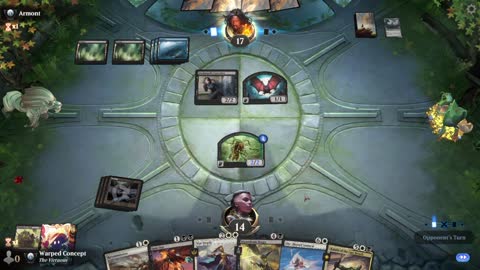 Watch MTG Arena Video Replay - Mardu Midrange by Warped Concept VS Dimir Midrange by Armont - Premier Draft