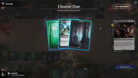 Watch MTG Arena Video Replay - Golgari Midrange by saitama VS WURG Aggro by waterpig - Premier Draft