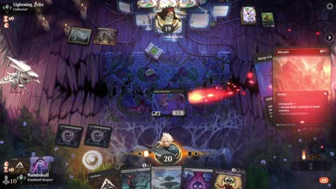 Watch MTG Arena Video Replay - Mono Black Aggro by Numbskull VS Jund Midrange by Lightning_Felix - Traditional Standard Ranked