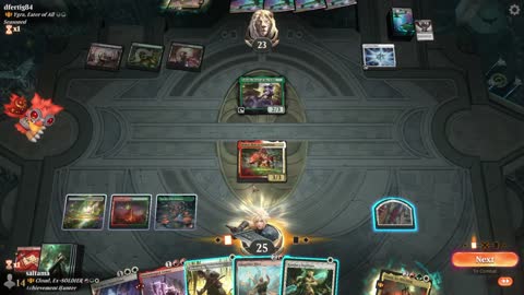 Watch MTG Arena Video Replay - Cloud, Ex-SOLDIER by saitama VS Ygra, Eater of All by dfertig84 - Historic Brawl