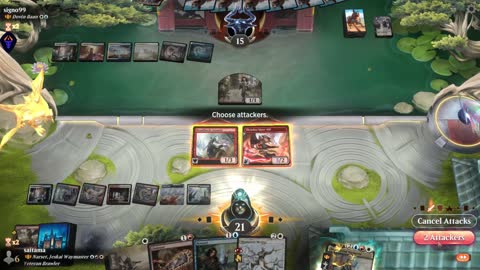 Watch MTG Arena Video Replay - Narset, Jeskai Waymaster by saitama VS Dovin Baan by signo99 - Historic Brawl