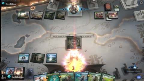 Watch MTG Arena Video Replay - Simic Midrange by CardLibrarian VS Selesnya Midrange by NeveR4Lone - Alchemy Ranked
