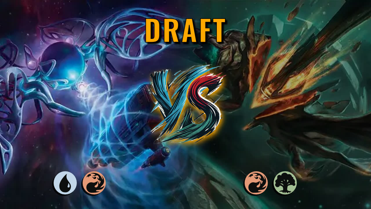Watch MTG Arena Draft Video - Izzet Midrange by DamienF16 VS Gruul Midrange by Boomer_Claus - c15f47
