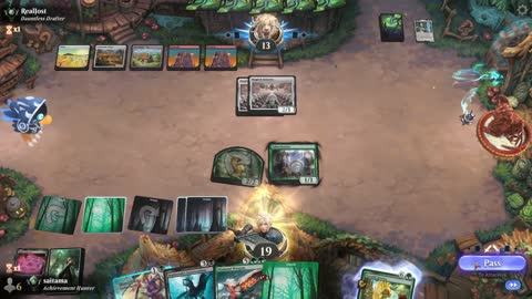 Watch MTG Arena Video Replay - Golgari Midrange by saitama VS Boros Aggro by RealJost - Premier Draft