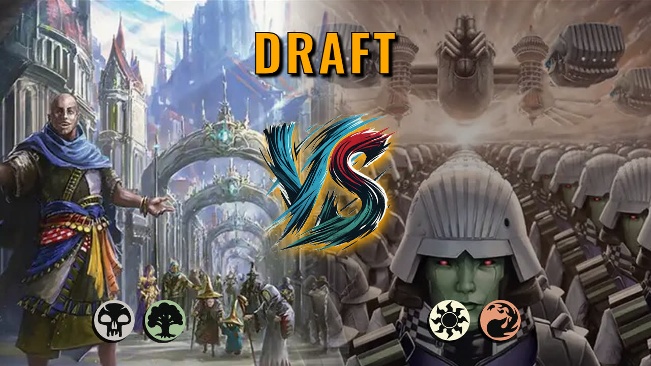Watch MTG Arena Draft Video - Golgari Midrange by saitama VS Boros Aggro by RealJost - 8b292a