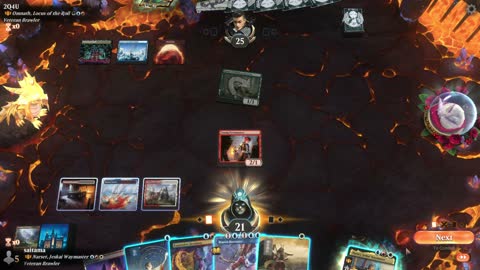Watch MTG Arena Video Replay - Narset, Jeskai Waymaster by saitama VS Omnath, Locus of the Roil by 2Q4U - Historic Brawl