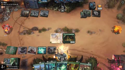 Watch MTG Arena Video Replay - Azusa, Lost but Seeking by saitama VS Ugin, Eye of the Storms by Icy Blue - Historic Brawl