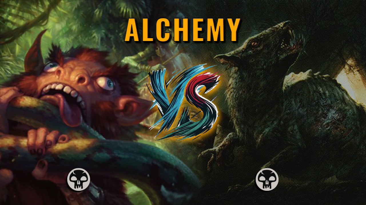 Watch MTG Arena Alchemy Video - Mono Black Aggro by HWizards VS Mono Black Aggro by fxnrn8 - 257353
