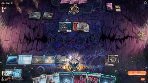 Watch MTG Arena Video Replay - Azorius Midrange by DamienF16 VS Izzet Aggro by Andy_01 - Traditional Standard Ranked