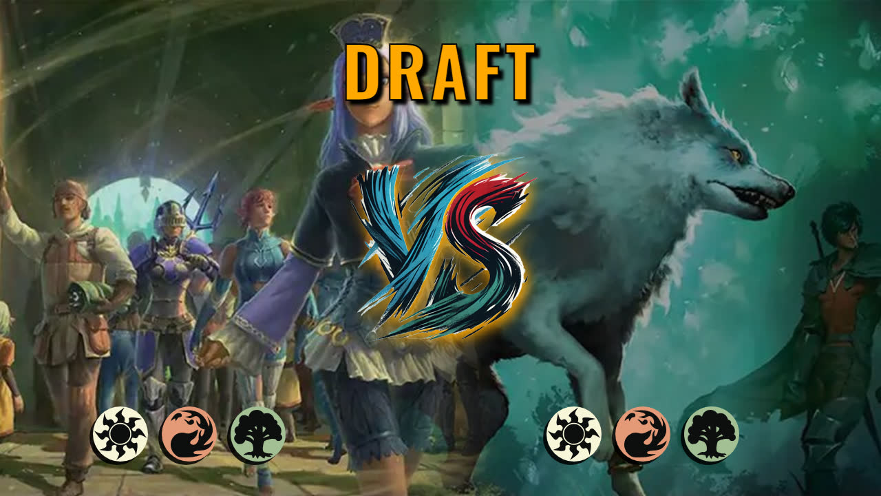 Watch MTG Arena Draft Video - Naya Midrange by saitama VS Naya Aggro by gaffeur - 56b28b