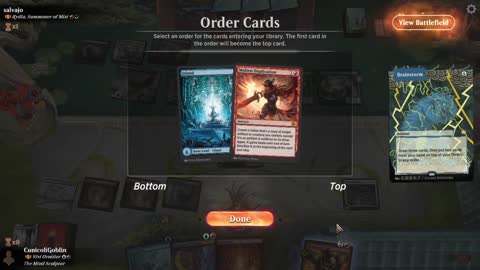 Watch MTG Arena Video Replay - Vivi Ornitier by CunicoliGoblin VS Rydia, Summoner of Mist by salvajo - Historic Brawl