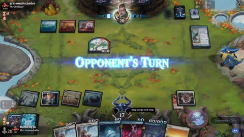 Watch MTG Arena Video Replay - Azorius Midrange by DamienF16 VS Izzet Aggro by graysonalexander - Traditional Standard Ranked