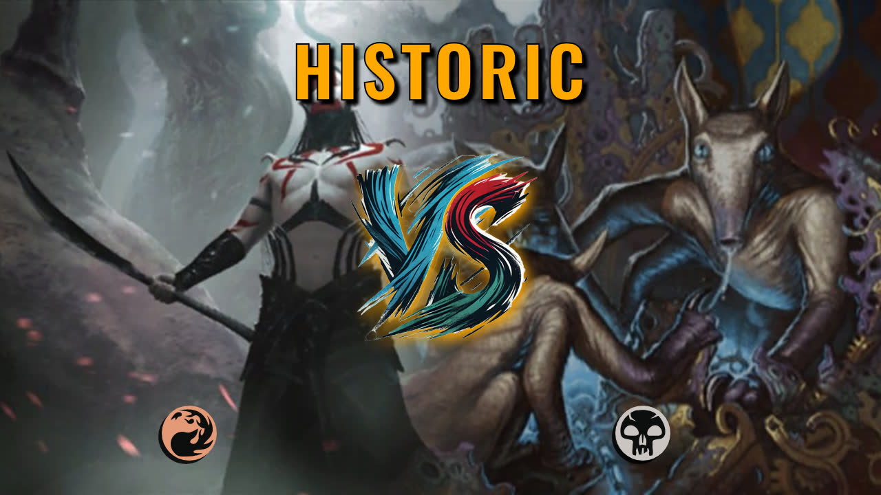 Watch MTG Arena Historic Video - Mono Red Midrange by MTGBudgetBrew VS Mono Black Aggro by whatever - 9ad745