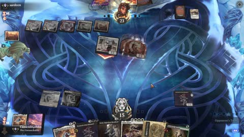 Watch MTG Arena Video Replay - Orzhov Midrange by CunicoliGoblin VS Boros Aggro by sardeen - Traditional Historic Ranked