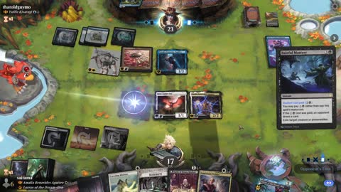 Watch MTG Arena Video Replay - Amalia Benavides Aguirre by saitama VS Yuriko, the Tiger's Shadow by thatoldguymo - Historic Brawl