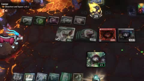 Watch MTG Arena Video Replay - Lagrella, the Magpie by saitama VS Slimefoot and Squee by Luepe - Historic Brawl