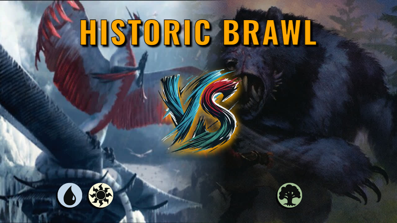 Watch MTG Arena Historic Brawl Video - Dragonlord Ojutai by saitama VS Goreclaw, Terror of Qal Sisma by Borticus - 2bbe09