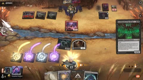 Watch MTG Arena Video Replay - Orzhov Midrange by Numbskull VS Rakdos Midrange by gSolaire - Traditional Standard Ranked