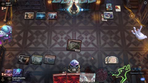 Watch MTG Arena Video Replay - Boros Aggro by CunicoliGoblin VS Esper Control by majzl - Standard Play