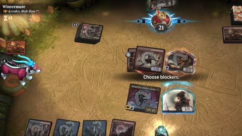 Watch MTG Arena Video Replay - Balmor, Battlemage Captain by saitama VS Krenko, Mob Boss by Wintermute - MWM Brawl Builder
