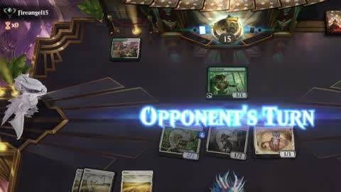 Watch MTG Arena Video Replay - Mono White Aggro by Khat VS Selesnya Aggro by Fireangel15 - Explorer Ranked