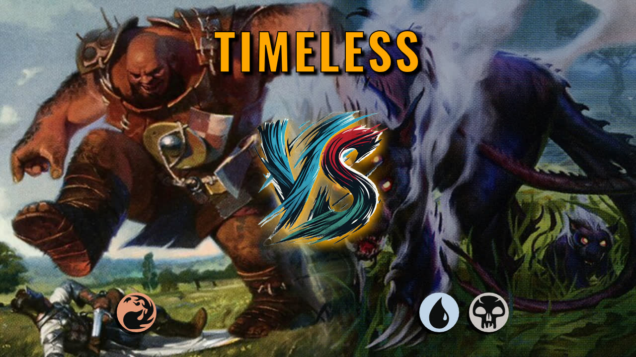Watch MTG Arena Timeless Video - Mono Red Midrange by saitama VS Dimir Aggro by ?!? - f03660