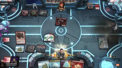 Watch MTG Arena Video Replay - Izzet Control by CunicoliGoblin VS Mono Red Aggro by bakaokka - Alchemy Event