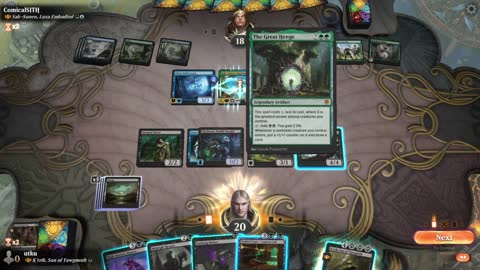 Watch MTG Arena Video Replay - K'rrik, Son of Yawgmoth by utku VS Sab-Sunen, Luxa Embodied by ComicalSITH - Historic Brawl