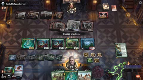 Watch MTG Arena Video Replay - Simic Midrange by utku VS Boros Aggro by BubbyTheSpaceCowboy - Standard Ranked